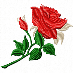 Flowers And Tree Embroidery Design 3